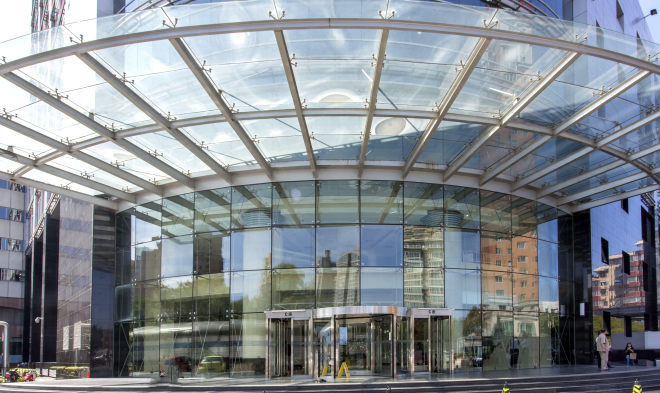 怡和阳光大厦正门图